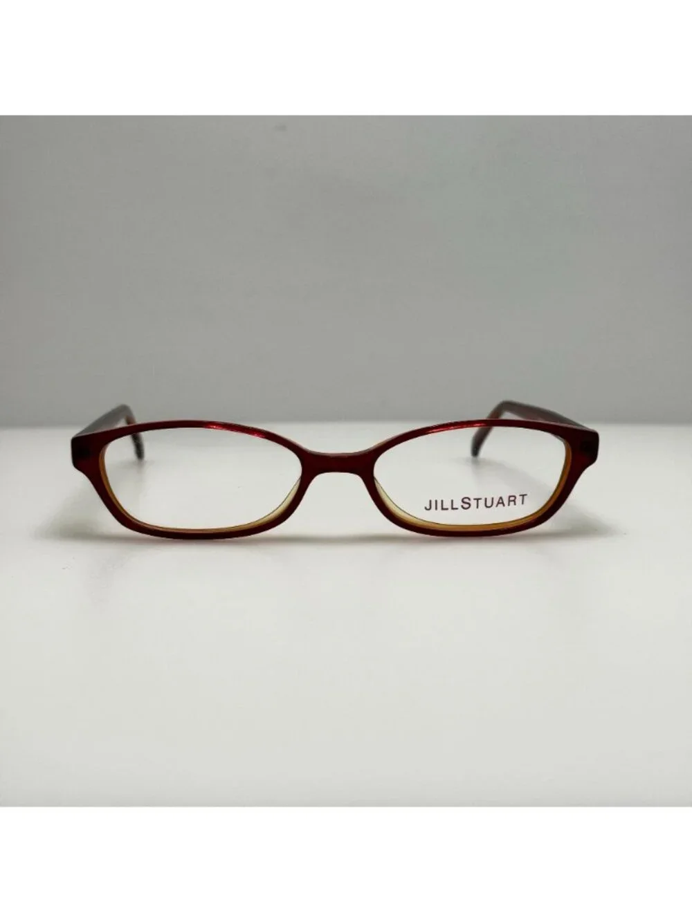 Jill Stuart JS 109-2 Burgundy Gold Eyeglasses Eye Glasses Frames 49-16-140